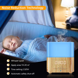 Alarm Clock Essential Oil Diffuser With Bluetooth Speaker - DAROMA LIFE